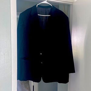 Black tailored Mens Sports Jacket